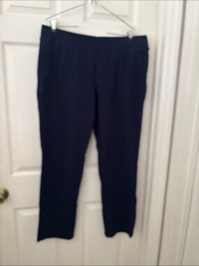 St. John's Bay Navy Straight-Leg Pants